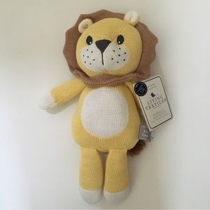 NEW Leo Lion 14” Stuffed Animal Soft Knit Baby Toy Baby Gift | Living Textiles